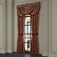 Queen Street Roman Rod Pocket Blackout Set of 2 Curtain Panel