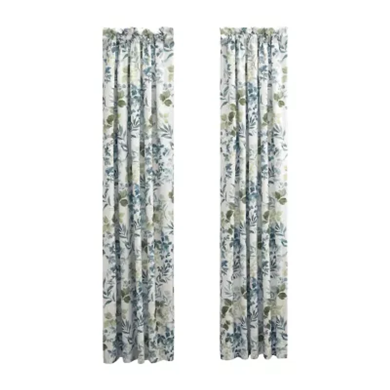 Queen Street Elwood Rod Pocket Blackout Set of 2 Curtain Panel