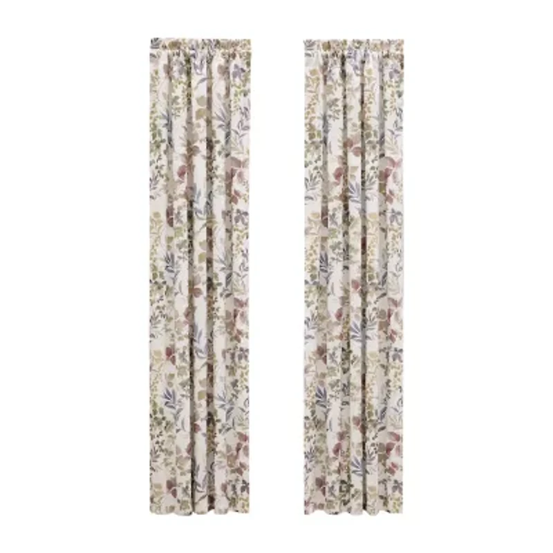 Queen Street Ridgewood Rod Pocket Blackout Set of 2 Curtain Panel