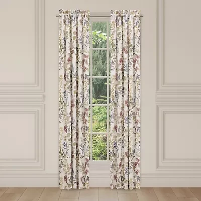 Queen Street Ridgewood Rod Pocket Blackout Set of 2 Curtain Panel