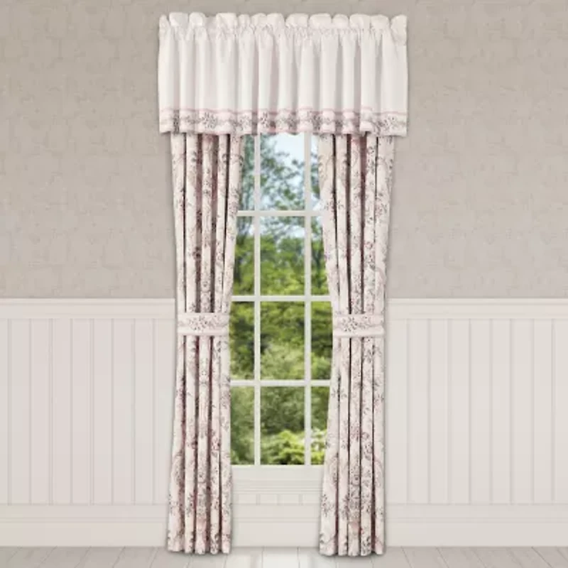 Queen Street Amagansett Rod Pocket Blackout Set of 2 Curtain Panel
