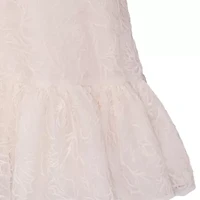 Bonnie Jean Big Kid Girls Short Sleeve Cap Drop Waist Dress