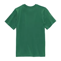 Chicken Jockey Little & Big Kid Boys Crew Neck Short Sleeve Regular Fit Minecraft Graphic T-Shirt