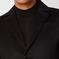 J. Ferrar Mens Water Resistant Midweight Topcoat Coat