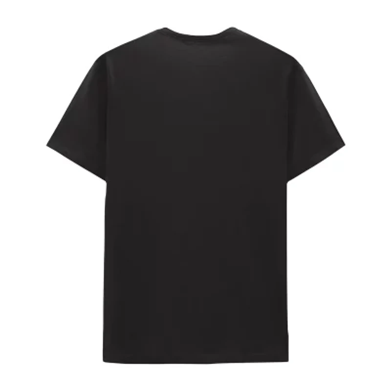 Mens Crew Neck Short Sleeve Regular Fit Lilo & Stitch Big and Tall Graphic T-Shirt