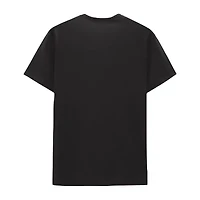 Mens Crew Neck Short Sleeve Regular Fit Lilo & Stitch Big and Tall Graphic T-Shirt