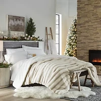 North Pole Trading Co. Faux Fur Comforter