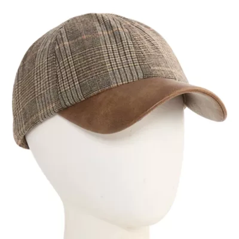 Mixit Plaid Womens Baseball Cap