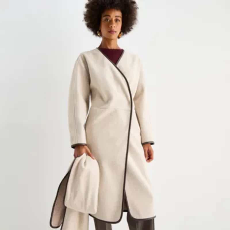 Worthington Womens Midweight Coat