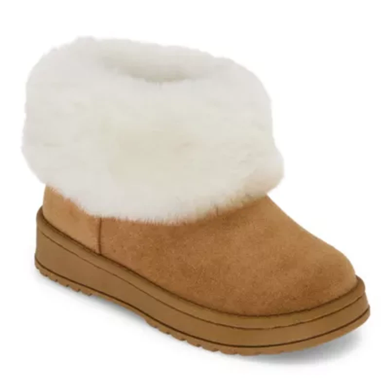 Thereabouts Little & Big Kid Girls Kaylee Flat Heel Winter Boots