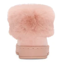 Thereabouts Little & Big Kid Girls Kaylee Faux Fur Lined Flat Heel Winter Boots