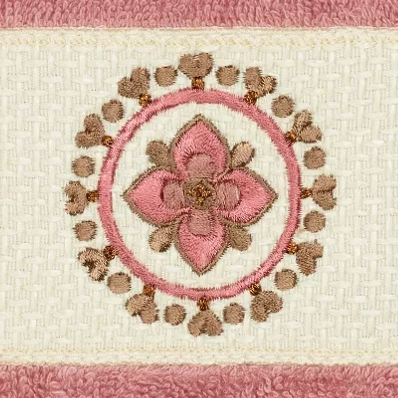 Linum Home Textiles Isabelle Embellished 3-pc. Bath Towel Set