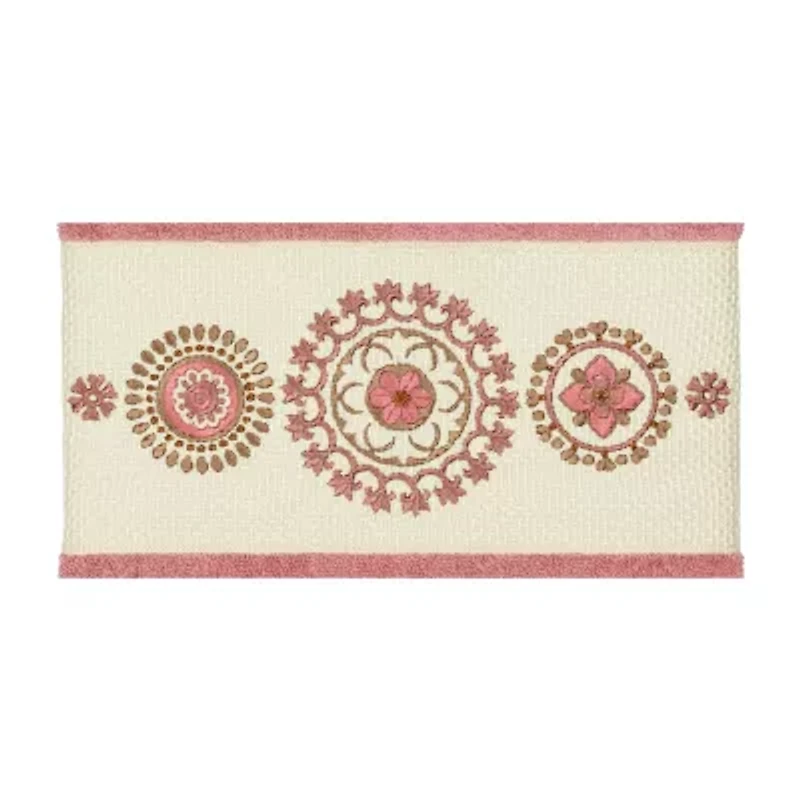 Linum Home Textiles Isabelle Embellished 3-pc. Bath Towel Set