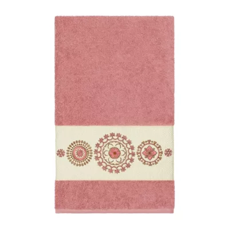 Linum Home Textiles Isabelle Embellished 3-pc. Bath Towel Set