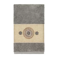 Linum Home Textiles Isabelle Embellished 3-pc. Bath Towel Set