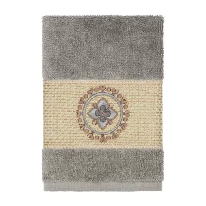 Linum Home Textiles Isabelle Embellished 3-pc. Bath Towel Set