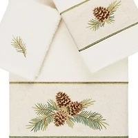 Linum Home Textiles Pierre Embellished 3-pc. Bath Towel Set