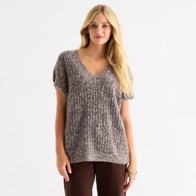 a.n.a Womens V Neck Sweater Vest