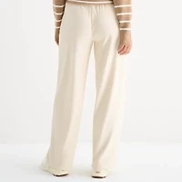 Stylus Womens Corduroy Wide Leg Trouser