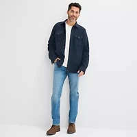 St. John's Bay Microfleece Mens Shirt Jacket