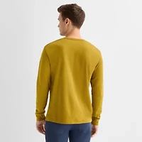 Stylus Mens Crew Neck Long Sleeve T-Shirt