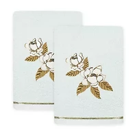 Linum Home Textiles Maggie Embellished 2-pc. Hand Towel