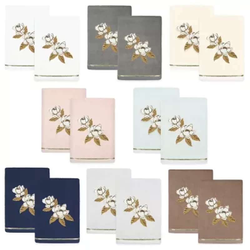 Linum Home Textiles Maggie Embellished 2-pc. Hand Towel