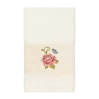 Linum Home Textiles Rebecca Embellished Hand Towel