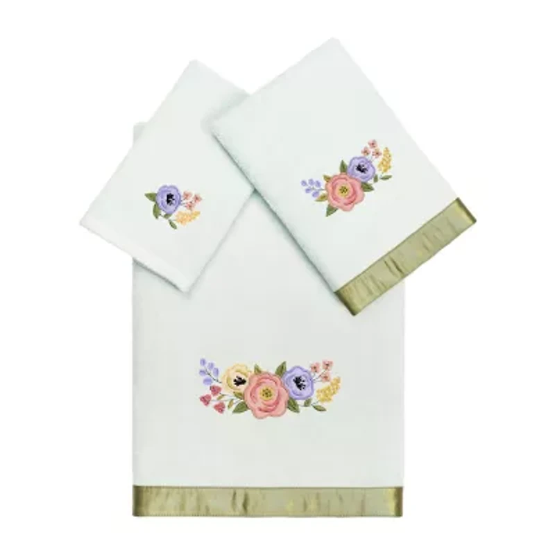 Linum Home Textiles Verano Embellished -pc. Bath Towel Set