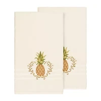 Linum Home Textiles Welcome Embellished 2-pc. Bath Towel