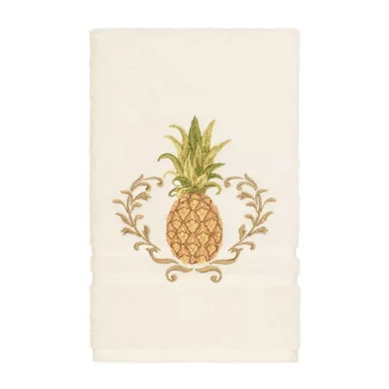 Linum Home Textiles Welcome Embellished Hand Towel