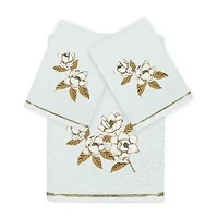 Linum Home Textiles Maggie Embellished 3-pc. Bath Towel Set