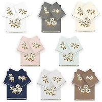 Linum Home Textiles Maggie Embellished 3-pc. Bath Towel Set