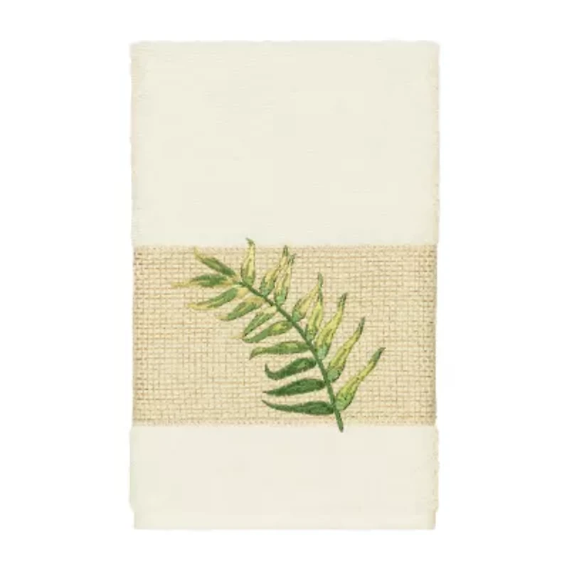 Linum Home Textiles Zoe Embellished Hand Towel