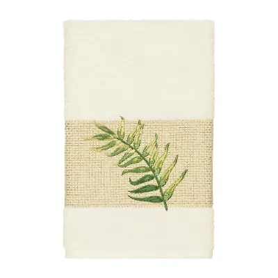 Linum Home Textiles Zoe Embellished Hand Towel