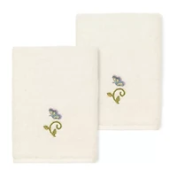 Linum Home Textiles Rebecca 2-pc. Embellished Washcloth