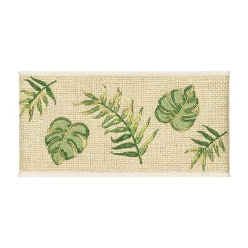 Linum Home Textiles Zoe Embellished Floral Bath Towel