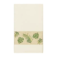 Linum Home Textiles Zoe Embellished Floral Bath Towel