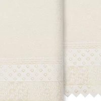 Linum Home Textiles Aiden Embellished 2-pc. Bath Towel