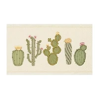 Linum Home Textiles Mila 2-pc. Embellished Floral Bath Towel