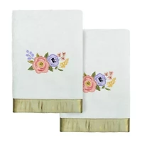 Linum Home Textiles Verano Embellished 2-pc. Hand Towel