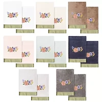 Linum Home Textiles Verano Embellished 2-pc. Hand Towel