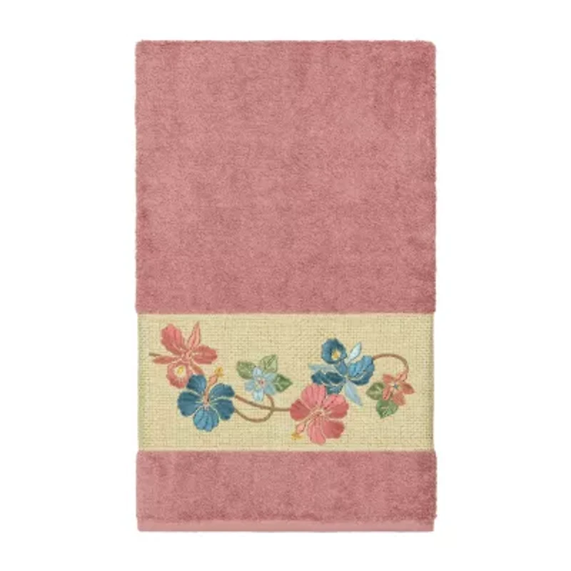 Linum Home Textiles Caroline Embellished 3-pc. Bath Towel Set