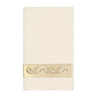 Linum Home Textiles Mackenzie Embellished 3-pc. Bath Towel Set