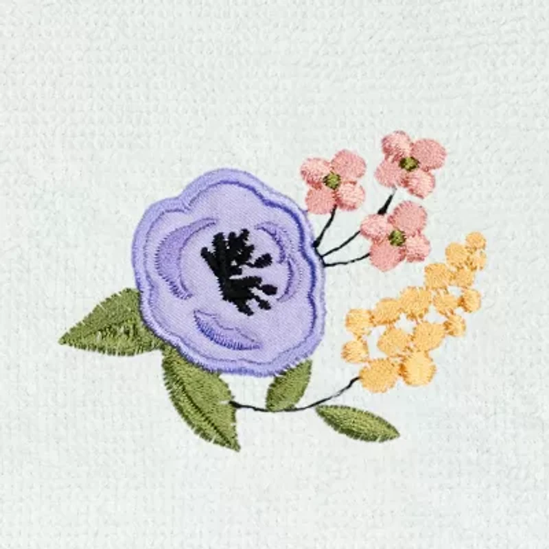 Linum Home Textiles Verano 2-pc. Embellished Fingertip Towel
