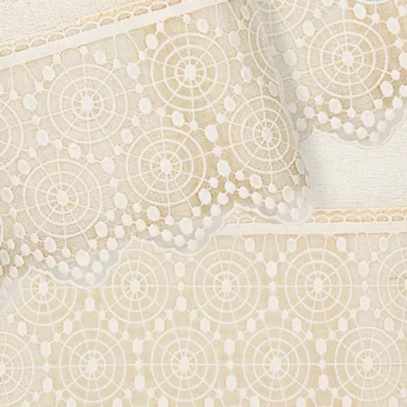 Linum Home Textiles Arian Embellished 3-pc. Bath Towel Set