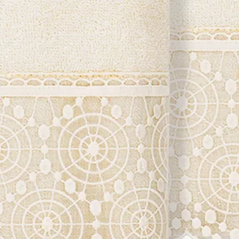 Linum Home Textiles Arian Embellished 2-pc. Hand Towel