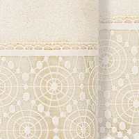 Linum Home Textiles Arian Embellished 2-pc. Hand Towel