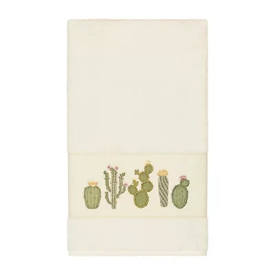 Linum Home Textiles Mila Embellished Floral Bath Towel