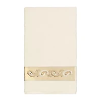 Linum Home Textiles Mackenzie 2-pc. Embellished Paisley Bath Towel